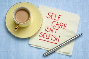 Family caregivers need to take time out for self care.